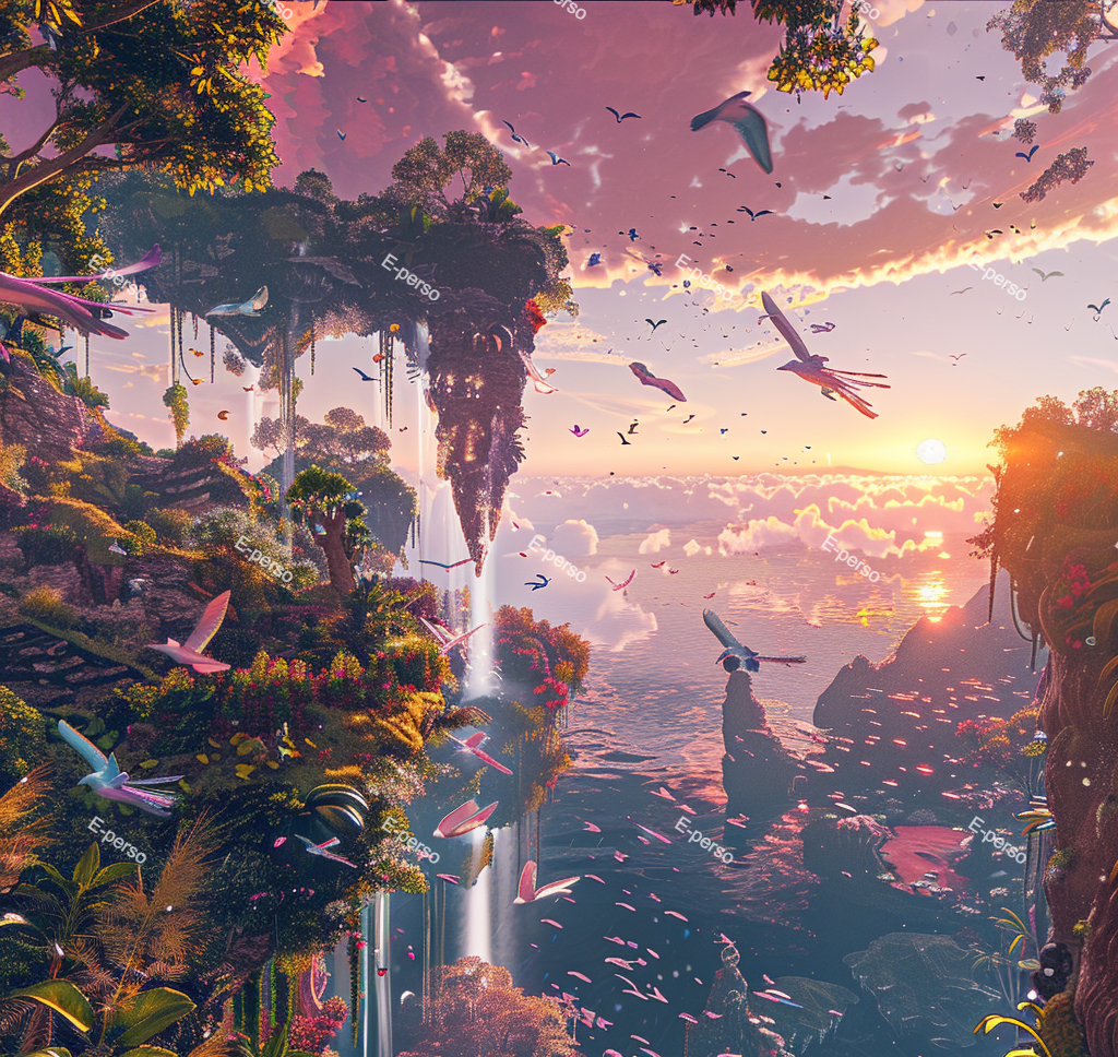 Paysage radieux