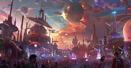Un paysage d'un autre monde